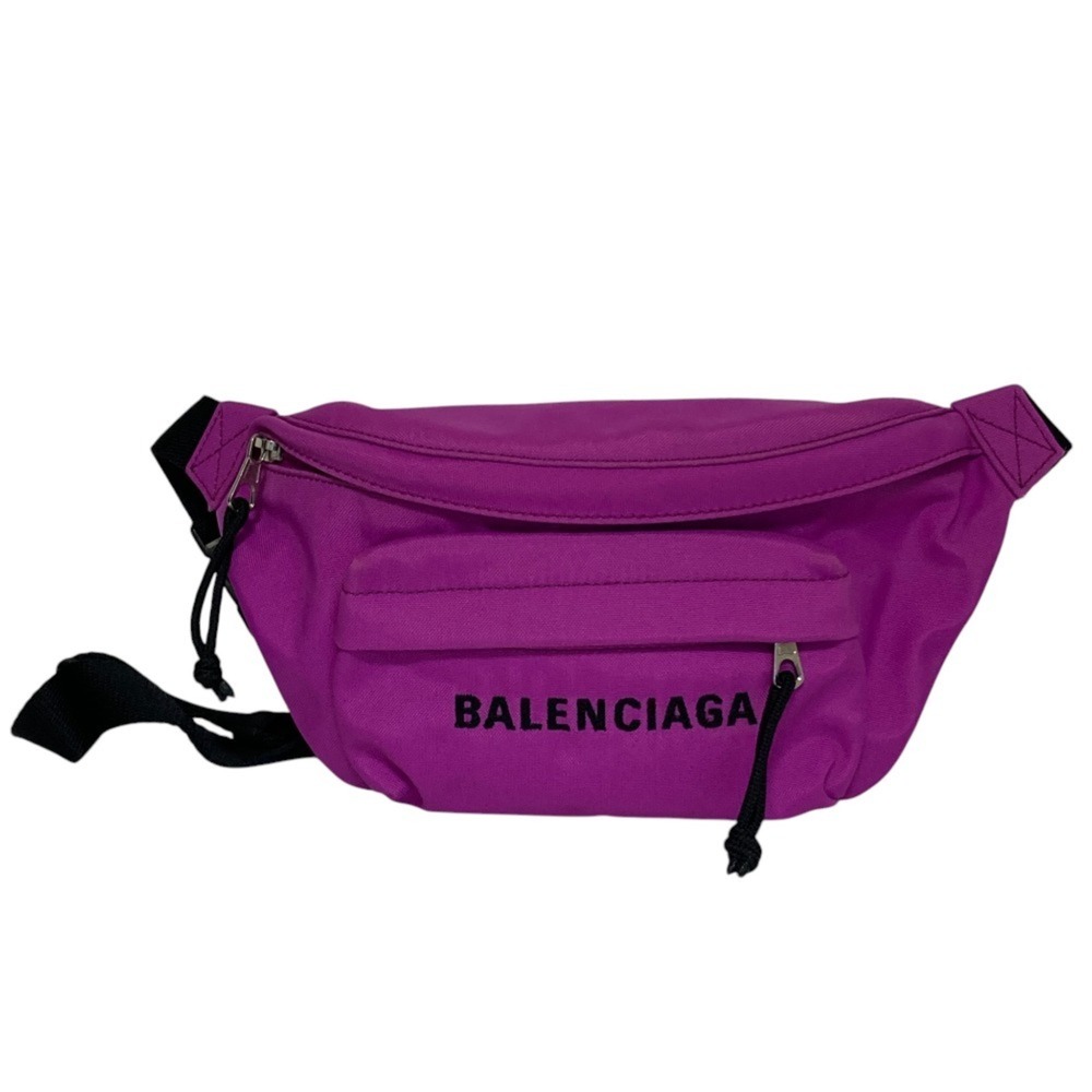 BALENCIAGA Wheel Beltpack S (Waist Bag/Body Bag) - Fuchsia Pink Women's